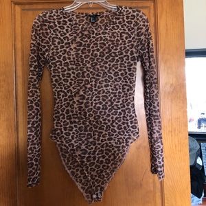 Cheetah Print bodysuit
